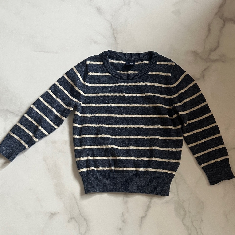Baby GAP Navy and Cream Toddler Sweater size 3T